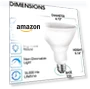 Превью LED Flood Light Bulb — Outdoor Security & Flood Lighting, ENERGETIC SMARTER LIGHTING