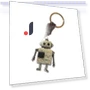 Movable Bronze Robot Keychain — Keychains & Keyrings, Lieifeitum
