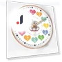 12-inch Automatic Synchronization Radio Wall Clock — Clocks, Window glass film