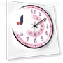 12-Inch Automatic Synchronization Silent Wall Clock — Clocks, Window glass film