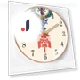 12-inch Creative Automatic Radio Clock — Clocks, Window glass film