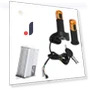 36V 1000W Controller with Universal Throttle Grip and Display Screen Kit — Brake Controls, 3CZY
