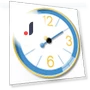 Automatic Radio Clock — Clock, Window glass film