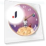 Creative Space Automatic Radio Clock with Timer — Clocks, Window glass film