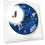 Creative Space Automatic Radio Wall Clock with Timer — Clocks, Window glass film