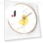 Personalized Radio Wave Synchronized Wall Clock — Clocks, Window glass film