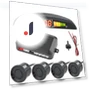Rear Reverse Radar Parking Sensor — Rearview Safety Systems, Zen-Japan Electronics