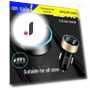 Smart Car Charger with Dual USB Ports and LED Lighting — Vehicle Power Solutions, Smarter than future
