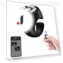 Wireless Bluetooth Media Control Button — Remote Controls, OIUnxmhy45