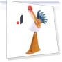 Wireless Desk Lamp in Chick Shape — Study & Desk Lighting, Begetting