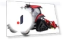 Construction Series Tractor Yanmar YT5113A Robot-Tractor Delta-Specification Plastic Model — Watercraft, Hasegawa