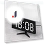 Creative LED Smart Digital Alarm Clock — Alarms & Clocks, Window glass film