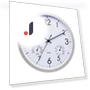 Decorative Round Outdoor Clock with Thermometer and Humidity — , Darling Home