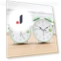 Silent Scanning Ring Alarm Clock — Alarm, Ai Shida