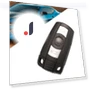 Smart Flip 3 Buttons Blade Car Key Shell Case — Key Holders & Accessories, zhuami
