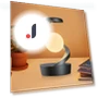 360° Rotating Floating Lamp with Motion Sensor — Study & Desk Lighting, HZruixiu