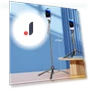 360° Rotating Selfie Stick with Fill Light and Tripod — Selfie Sticks, yunran