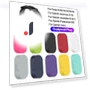 Colorful Charging Port Smart Watch Dustproof Plug Silicone Cover Case — Smartwatch Charging Solutions, egenqnk