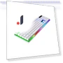 Elegant USB Keyboard with Mechanical Touch — Keyboards, Hobbies mall