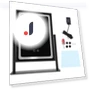 Makeup Mirror with Touch Control — Handheld, KONNWEI