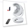 Small Circulator Fan with Energy-Saving Blades — Ceiling Fans, SAMURAI STYLE