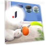 USB Rechargeable Cat Interactive Ball Rotating Smart Kitten Chewing Toy — Cat Playthings, Zhonghefu