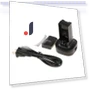 Dual Charging Station with 2 Rechargeable Batteries and USB Cable — Chargers, Hobbies mall