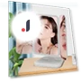 Smart Mirror with Adjustable 180° Rotation — Compact & Travel, Weiyuan
