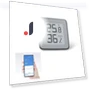 Bluetooth Thermometer with E-Ink Display — Home Climate Control, Leisure outdoor