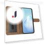 Anti-drop Cover with Wallet Stand — Screen Protectors, Smartwatch 2025