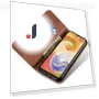 Jeans Cloth Texture Leather Wallet Phone Cover — Bumpers, Smartwatch 2025