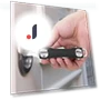 Mini Keychain Compact Key Decorative Holder Clip — Key Holders & Accessories, ADM