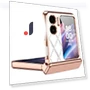 PU Leather Coated PC Anti-drop Phone Case with Magnetic Hinge Cover — Flip Cases, Smartwatch 2025