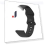 Silicone Watchband Adjustable Wrist Strap — Bands, Smartwatch 2025