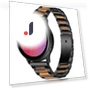 Three Beads Stainless Steel+Resin Strap — Bands, Smartwatch 2025