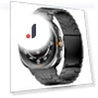 Titanium Alloy Wrist Strap — Bands, Smartwatch 2025