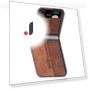 Imprinted Pattern PU Leather Coated Folding PC Case — Screen Protectors, Smartwatch 2025