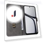RFID Blocking Phone Stand Cover with Magnetic Closure — Screen Protectors, Smartwatch 2025