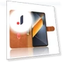 Skin-Touch Texture Foldable Stand Phone Cover — Mobile Devices & Accessories, Smartwatch 2025