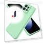 Soft Liquid Silicone Phone Cover — Screen Protectors, Smartwatch 2025