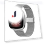 Stainless Steel Milanese Adjustable Wrist Strap — Bands, Smartwatch 2025