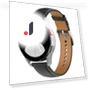 Universal Stitching Line First Layer Cowhide Solid Color Smart Watch Replacement Strap — Smartwatch Straps, Smartwatch 2025