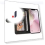 Leather Case Wallet Stand — Phone Accessories, Smartwatch 2025