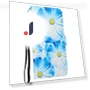 Pattern Printing PU Leather+TPU Magnetic Clasp Phone Cover Case with Foldable Stand Wallet — Flip Cases, Smartwatch 2025