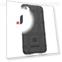 Rugged Square Grid Texture Shockproof Soft TPU Back Cover — Bumpers, Smartwatch 2025
