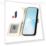 Silk Texture Horizontal Stand Leather Cover Wallet Phone Case — Flip Cases, Smartwatch 2025