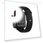 Solid Color Silicone Smart Watch Replacement Strap — Smartwatch Straps, Smartwatch 2025