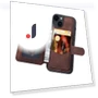 Anti-drop Leather Coated TPU Phone Case with Kickstand — Bumpers, Smartwatch 2025
