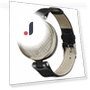 Bamboo Texture PU Leather Adjustable Strap — Bands, Smartwatch 2025