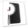 Carbon Fiber Texture PU Leather Flip Wallet Case — Flip Cases, Smartwatch 2025